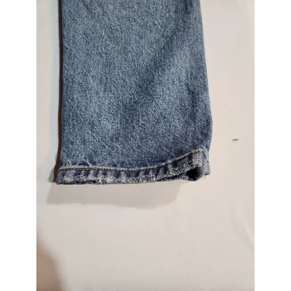Levi's 501 Premium Skinny Jeans Women 28x28 NWT Distressed Button Fly High Rise